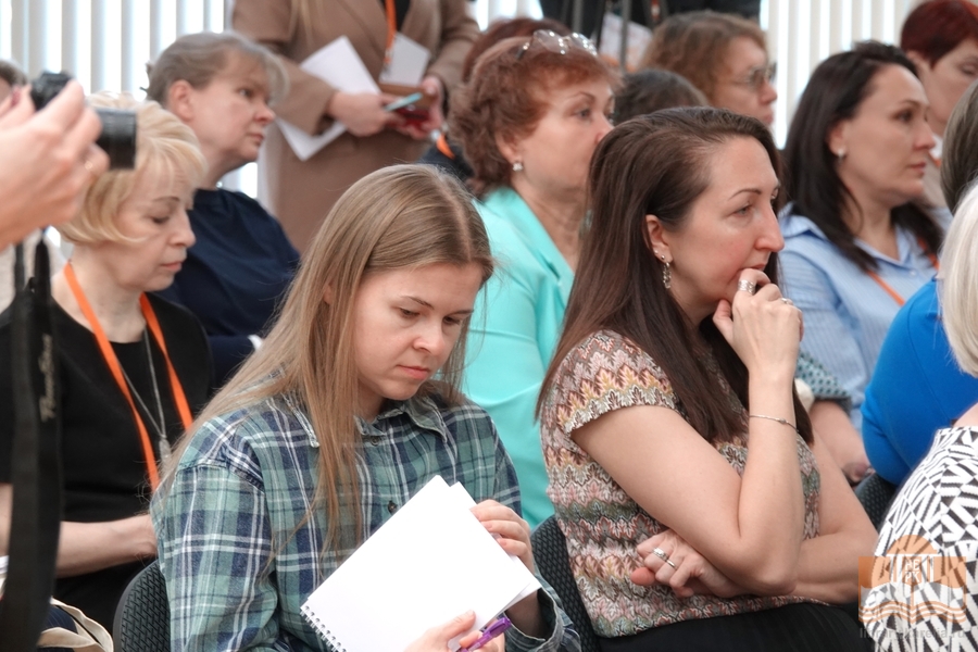 At the Conference Preservation and Development of Cultural Traditions of Indigenous Peoples